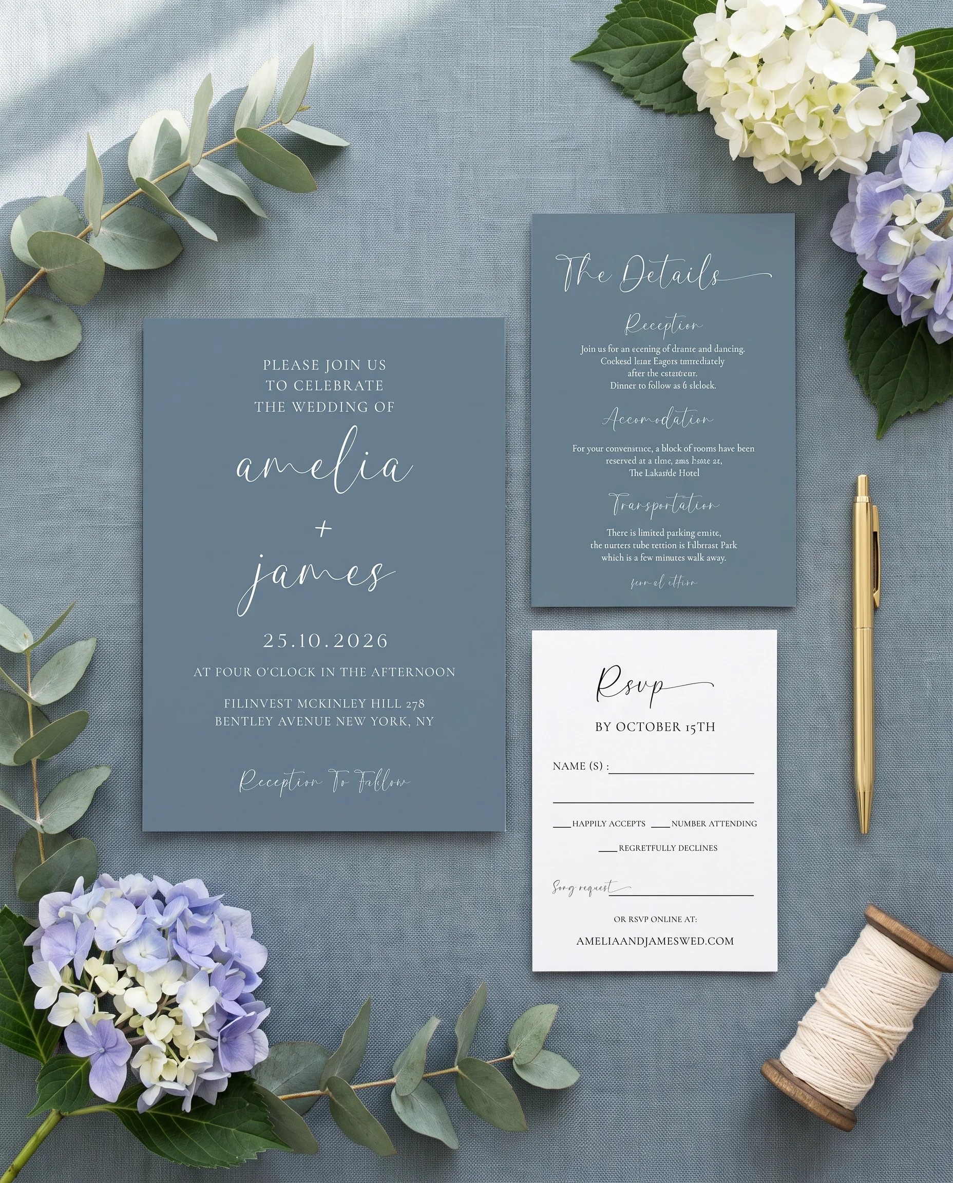 Arrow Crest — Invitation Suite
