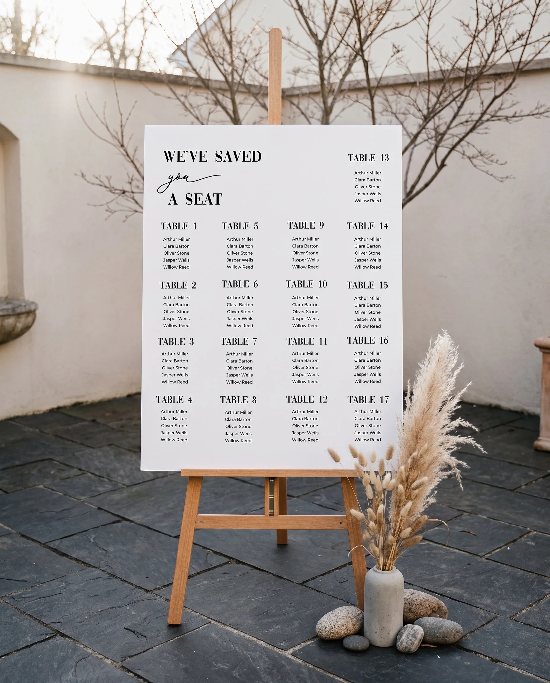 Barline — Seating Chart