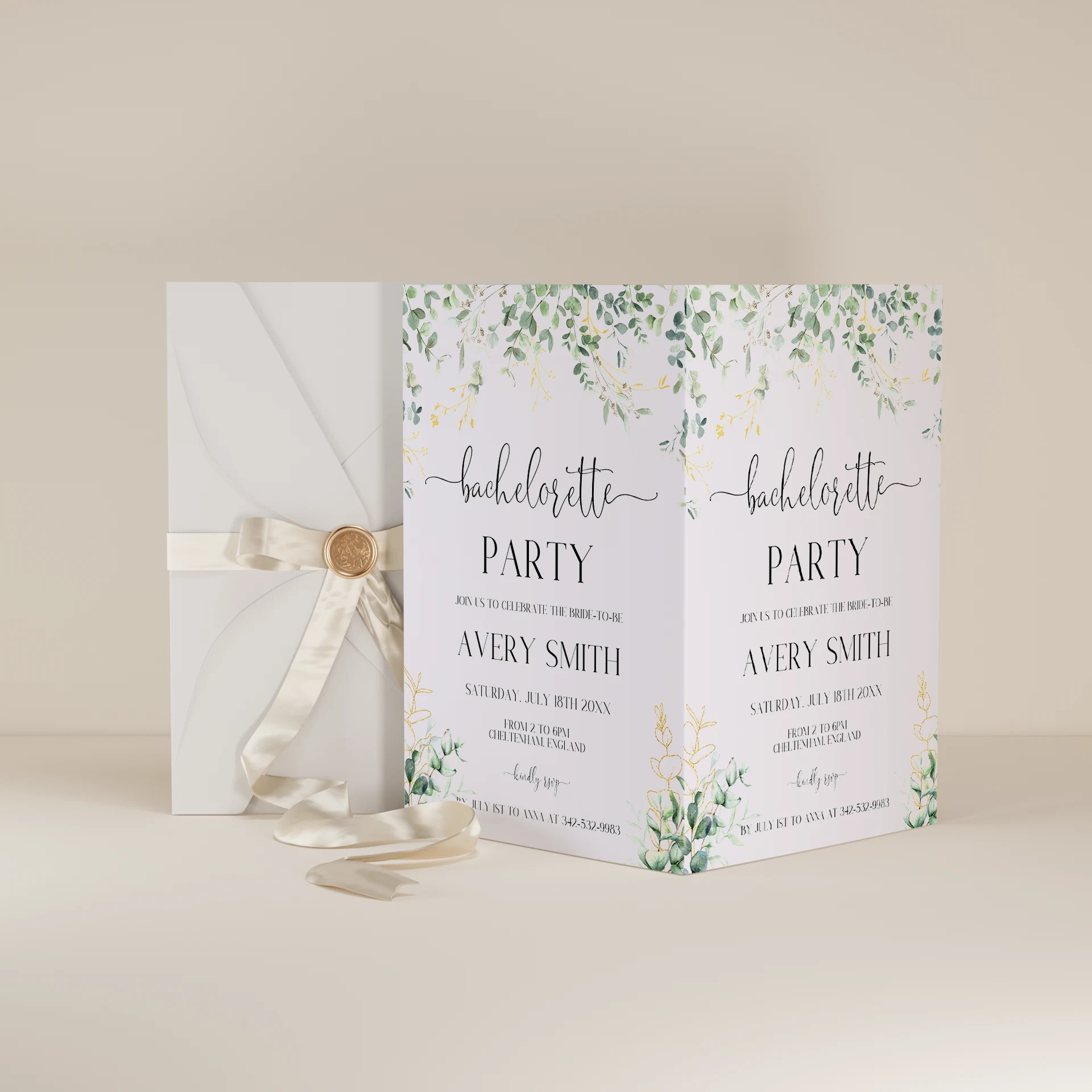 Eucalyptus Gold — Bachelorette Party