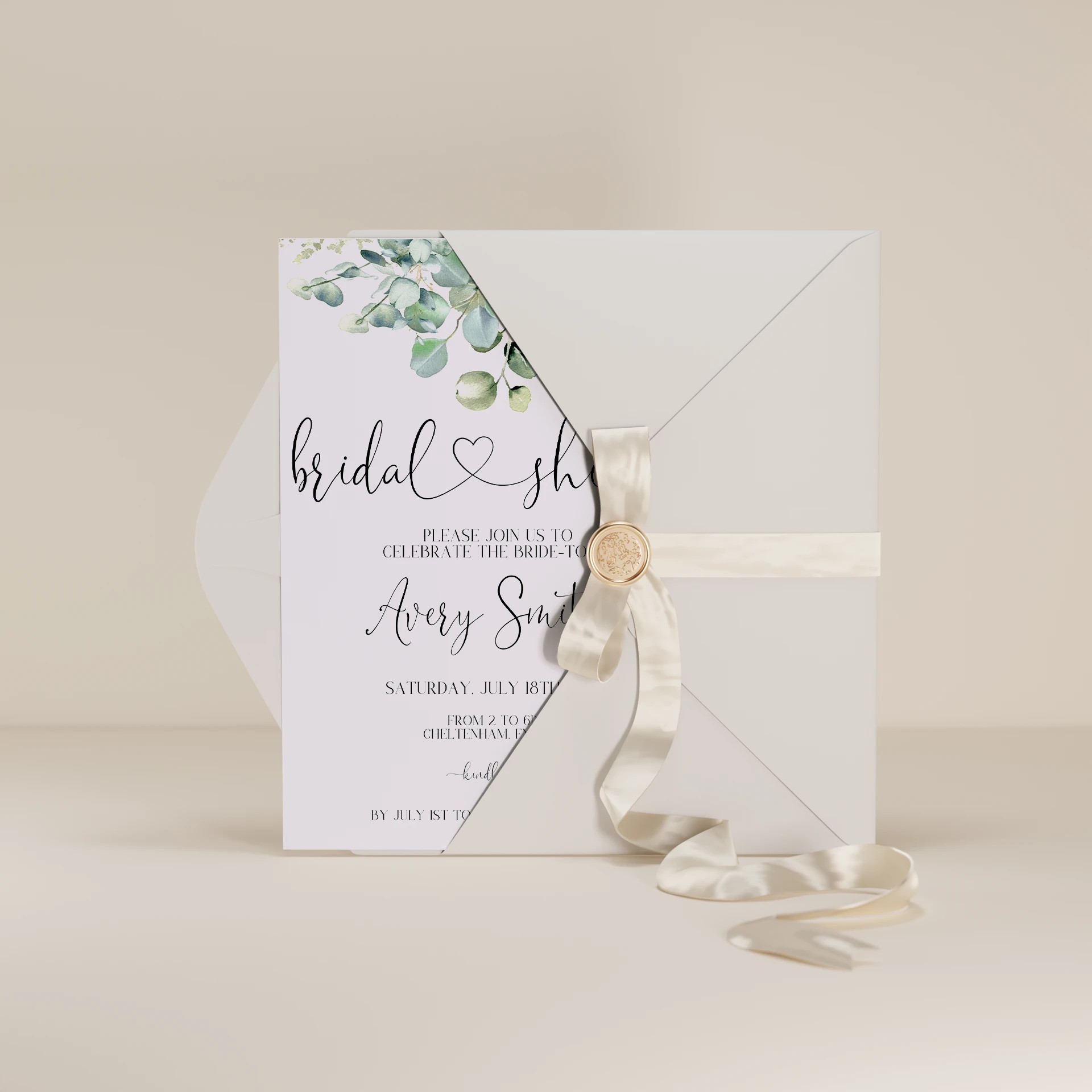 Eucalyptus Gold — Bridal Shower