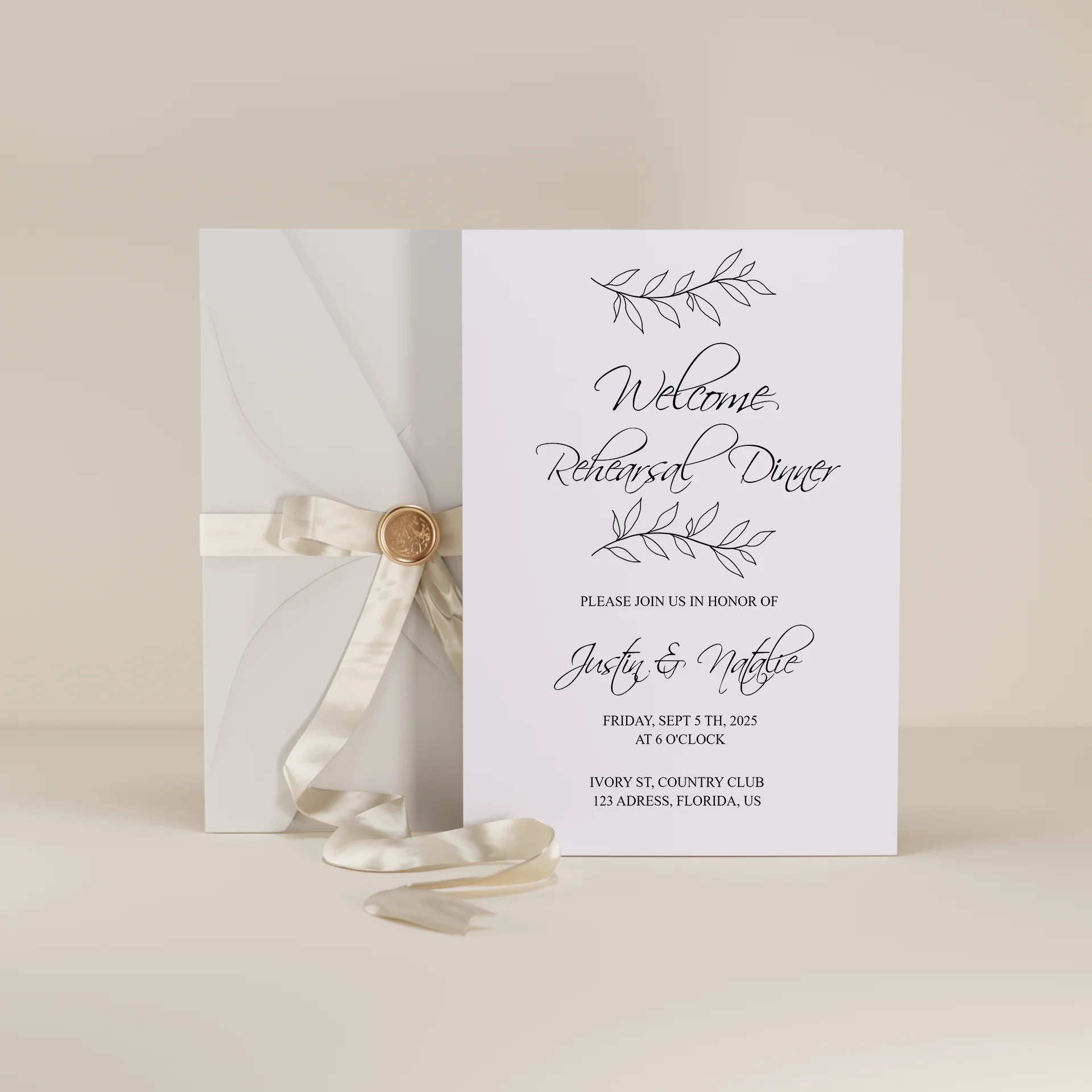 Mark — Rehearsal Dinner