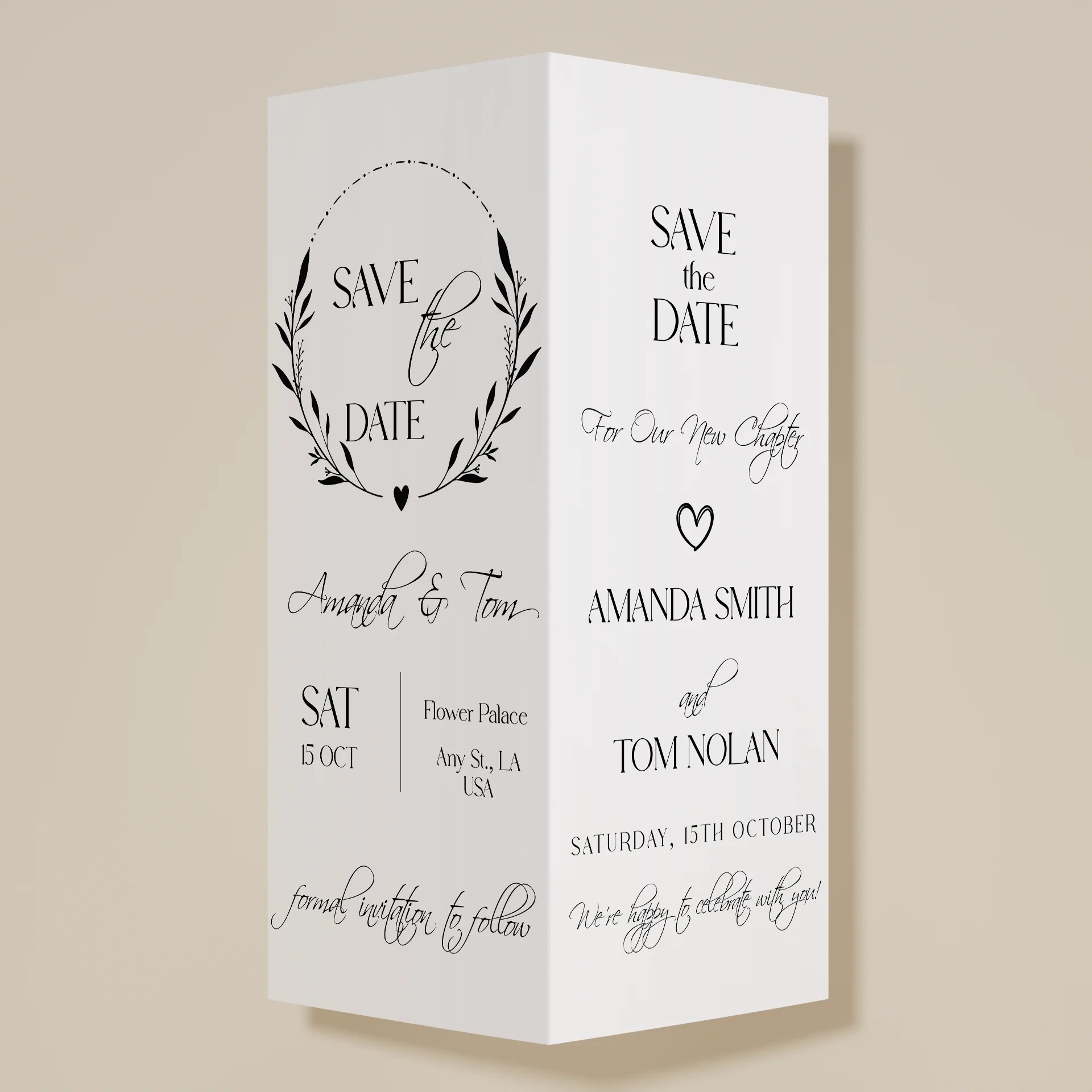 Mark — Save the Date