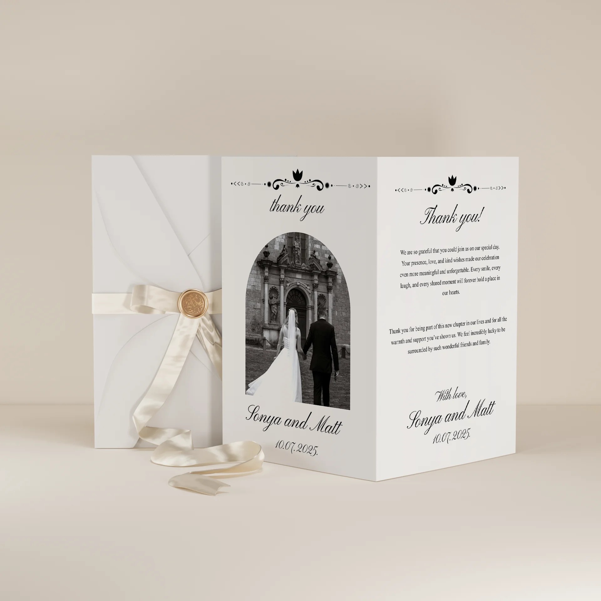 Note — Thank You Card