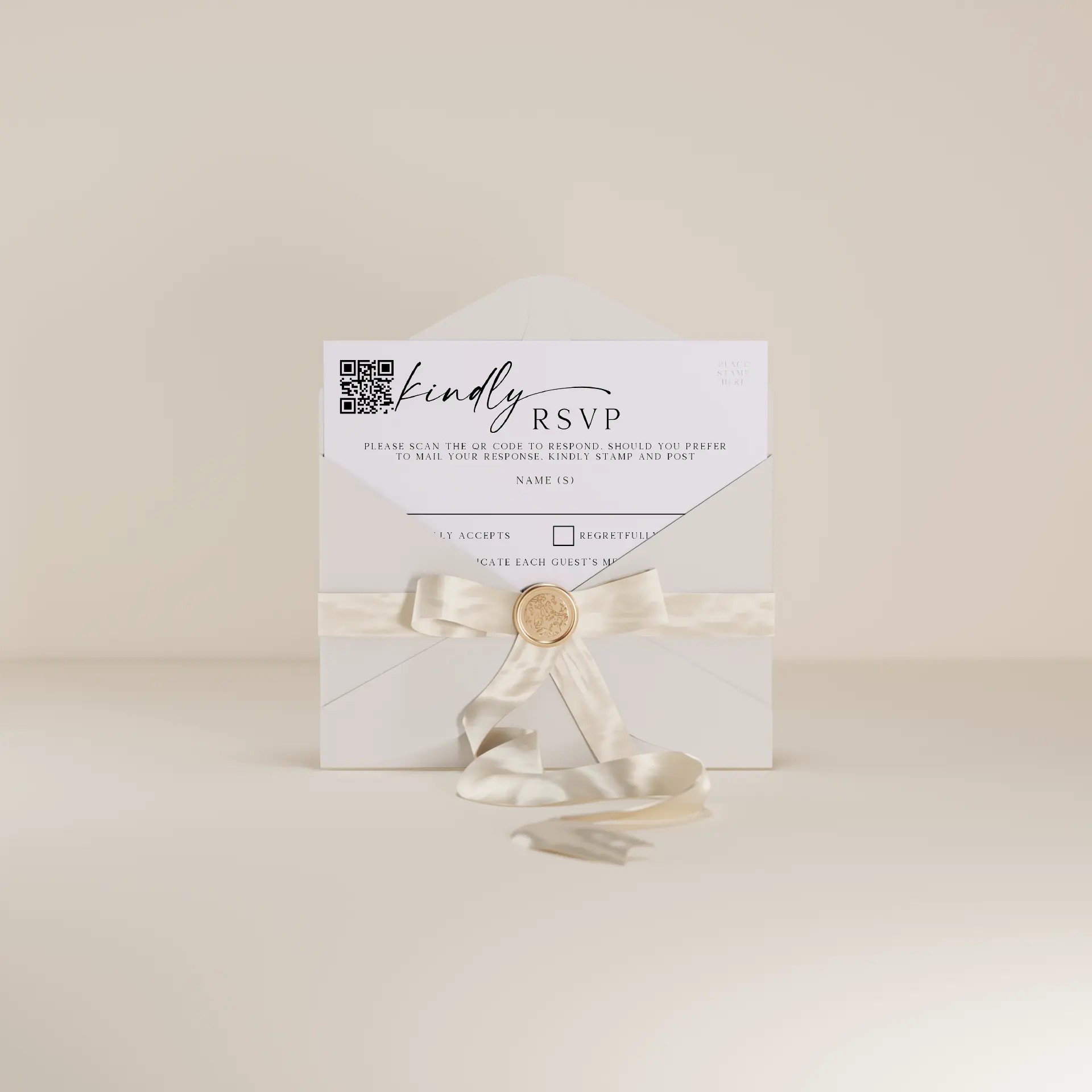 Reply — RSVP Card