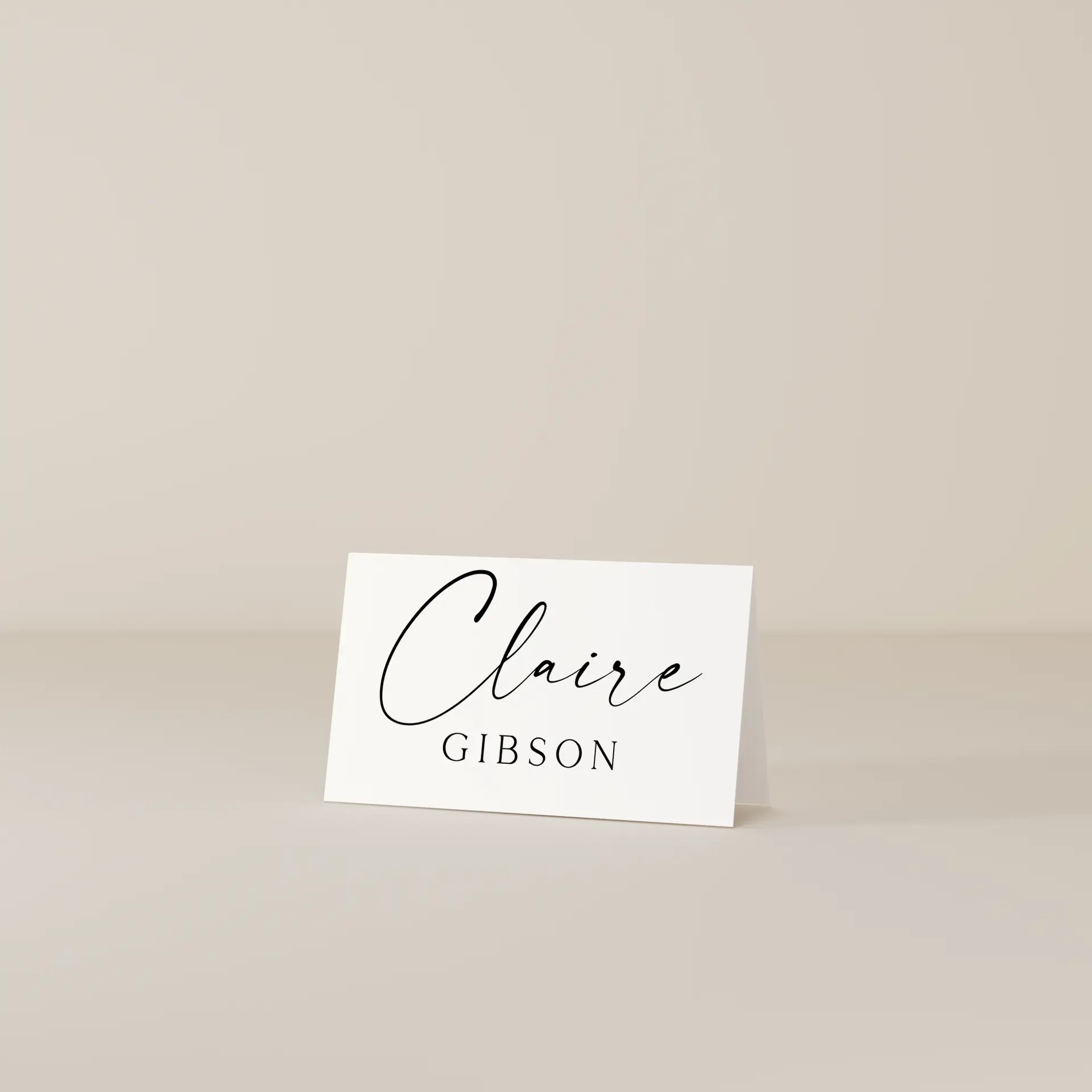 Set — Place Card