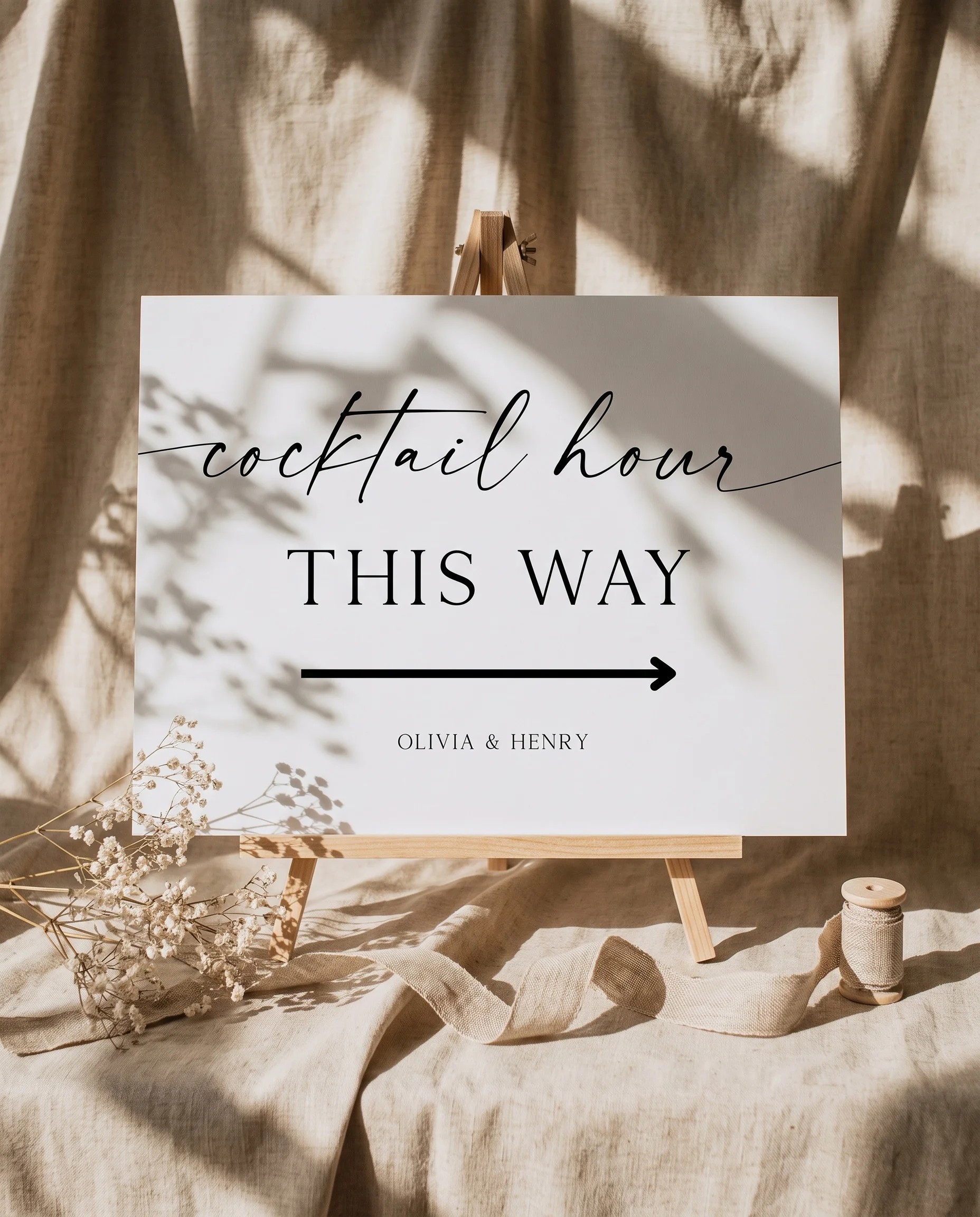 Sunlit — Cocktail Hour Sign