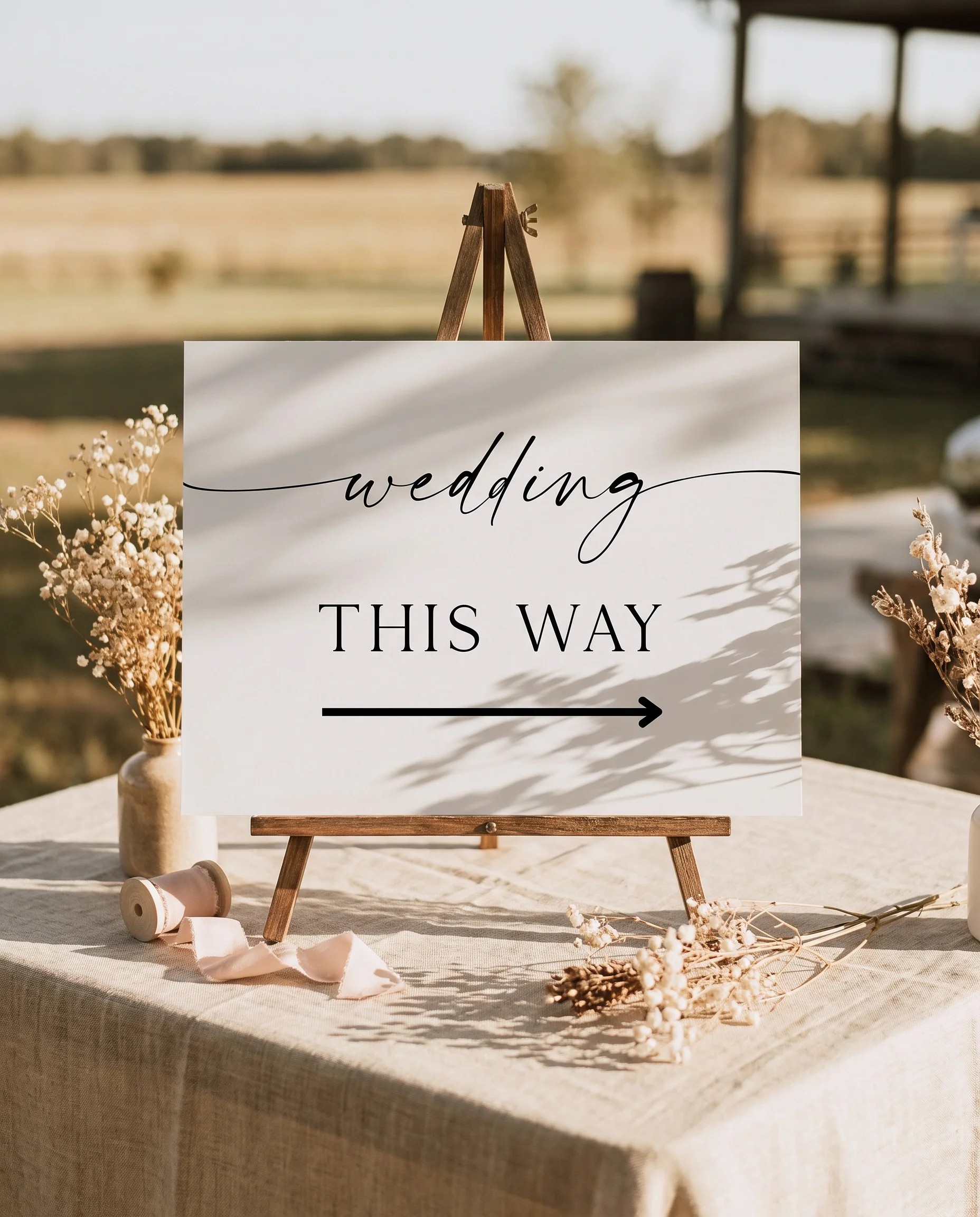 Sunlit — Directional Sign